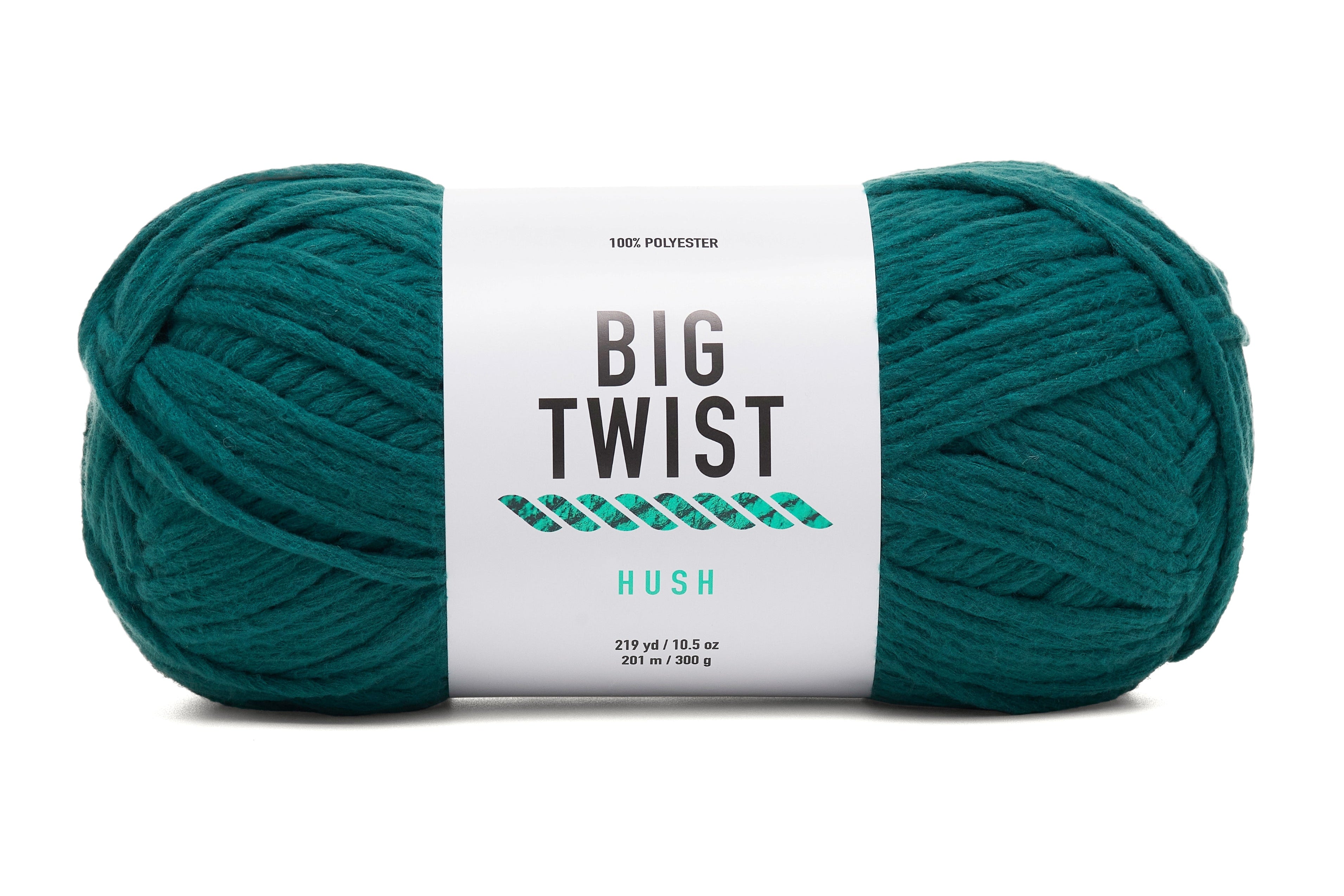 Big Twist Hush 4 Pack Bulky Polyester Yarn
