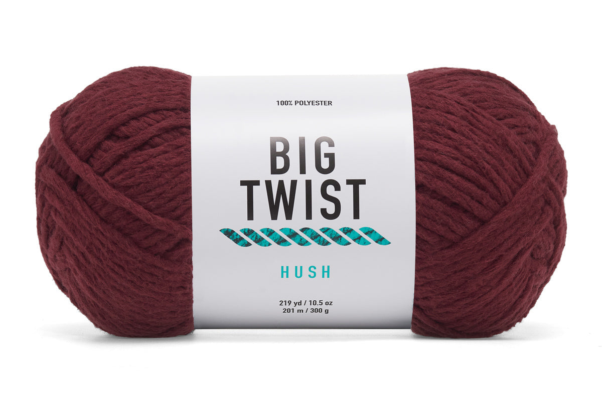 Big Twist Hush 4 Pack Bulky Polyester Yarn
