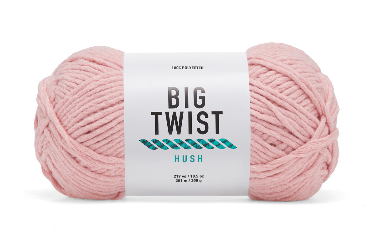 Big Twist Hush 4 Pack Bulky Polyester Yarn