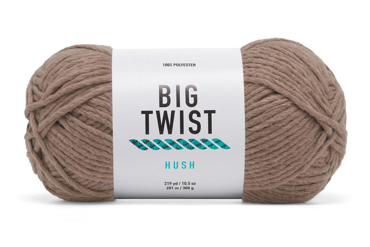 Big Twist Hush 4 Pack Bulky Polyester Yarn