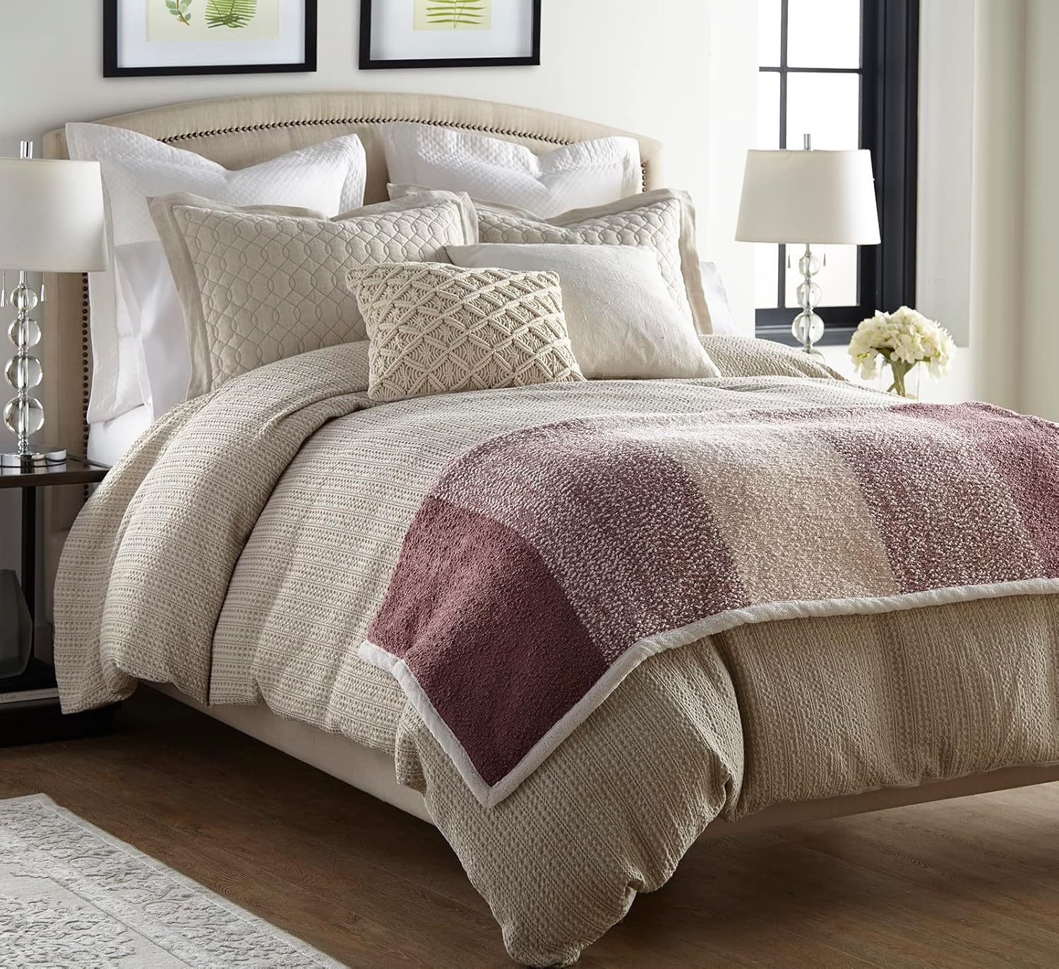 Ombre Sherpa Throw