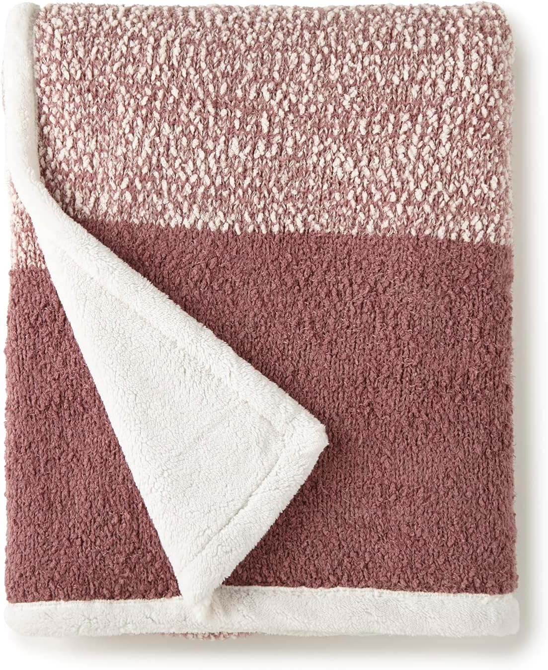Ombre Sherpa Throw
