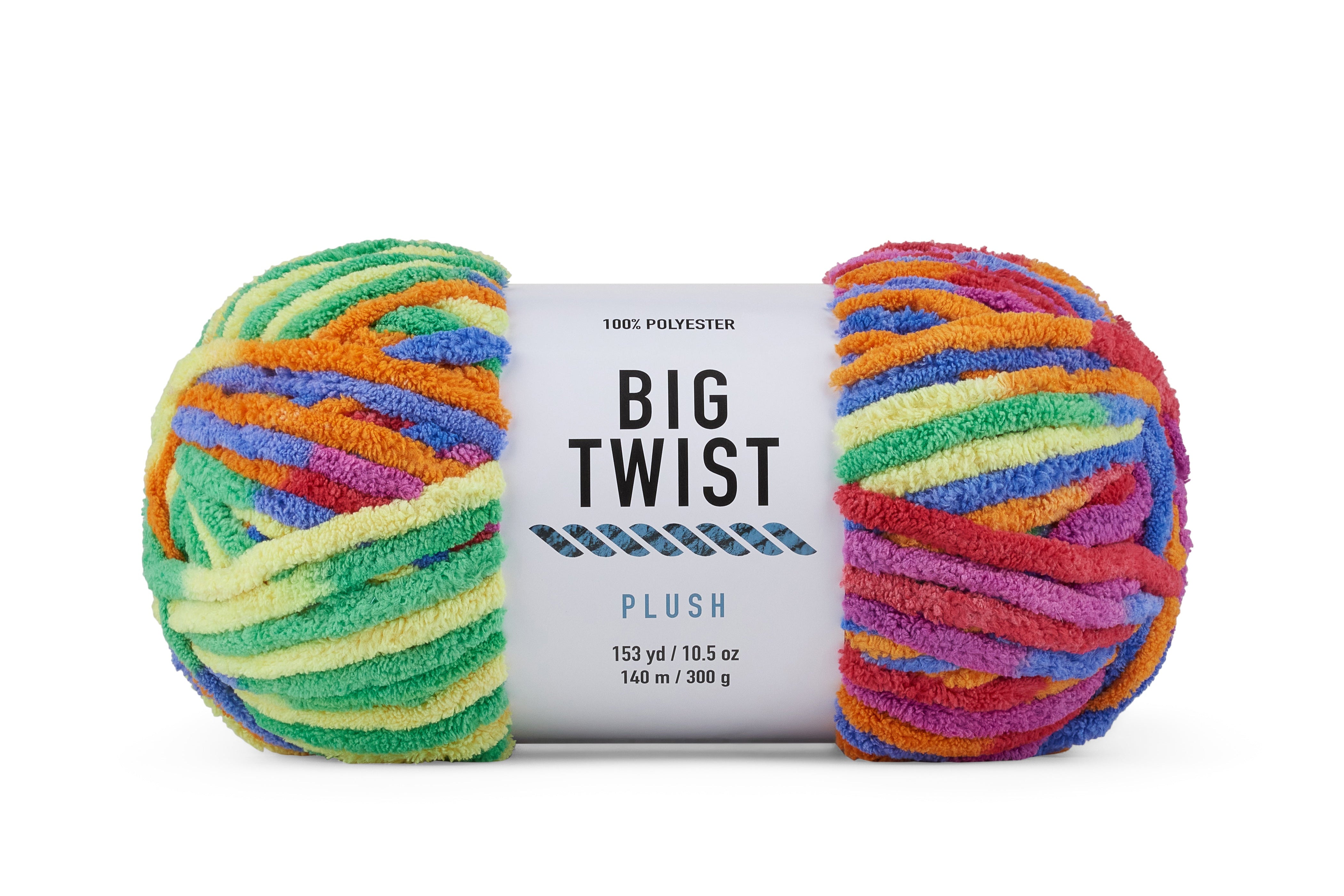 Big Twist Plush 4 Pack Super Bulky Polyester Yarn