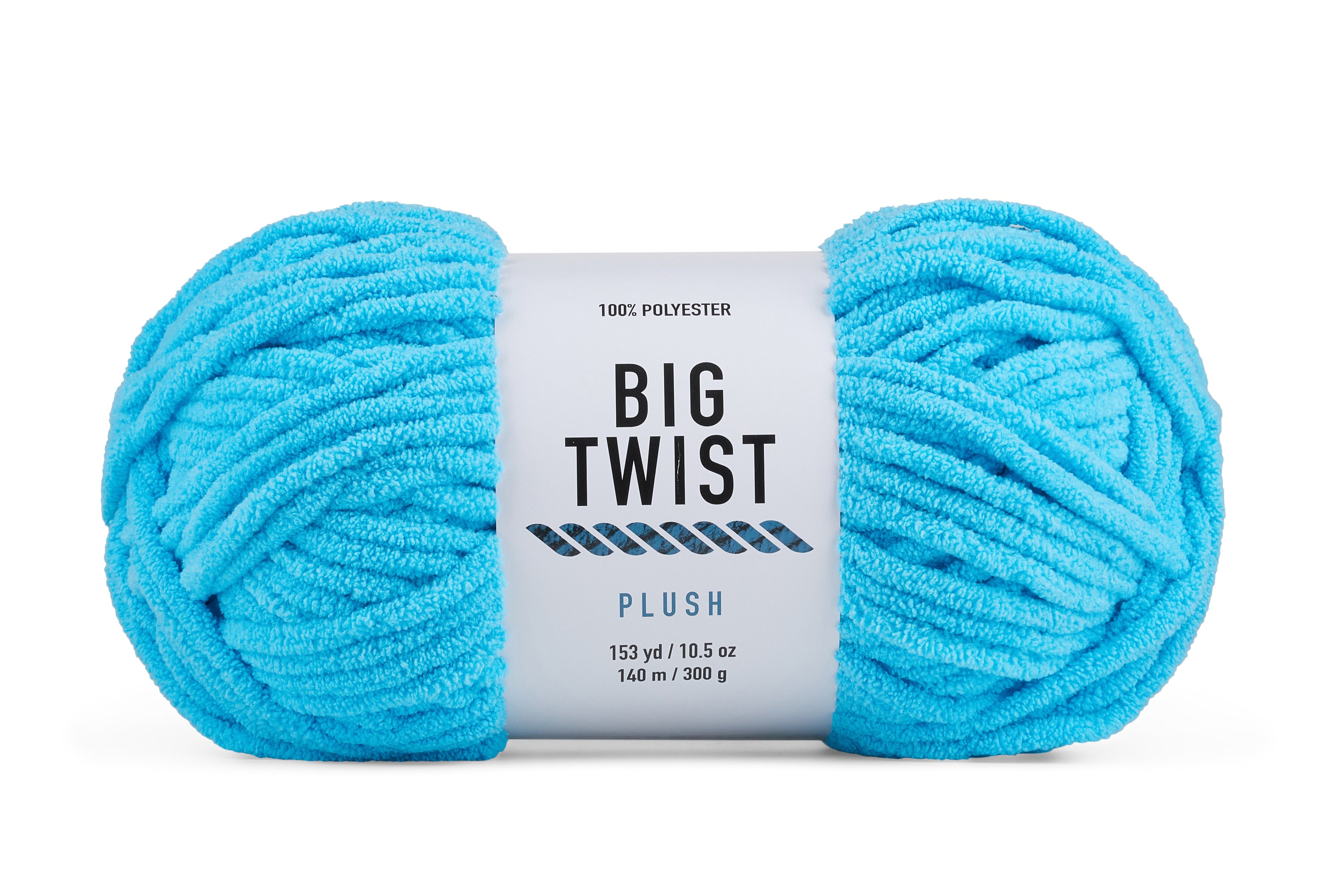 Big Twist Plush 4 Pack Super Bulky Polyester Yarn