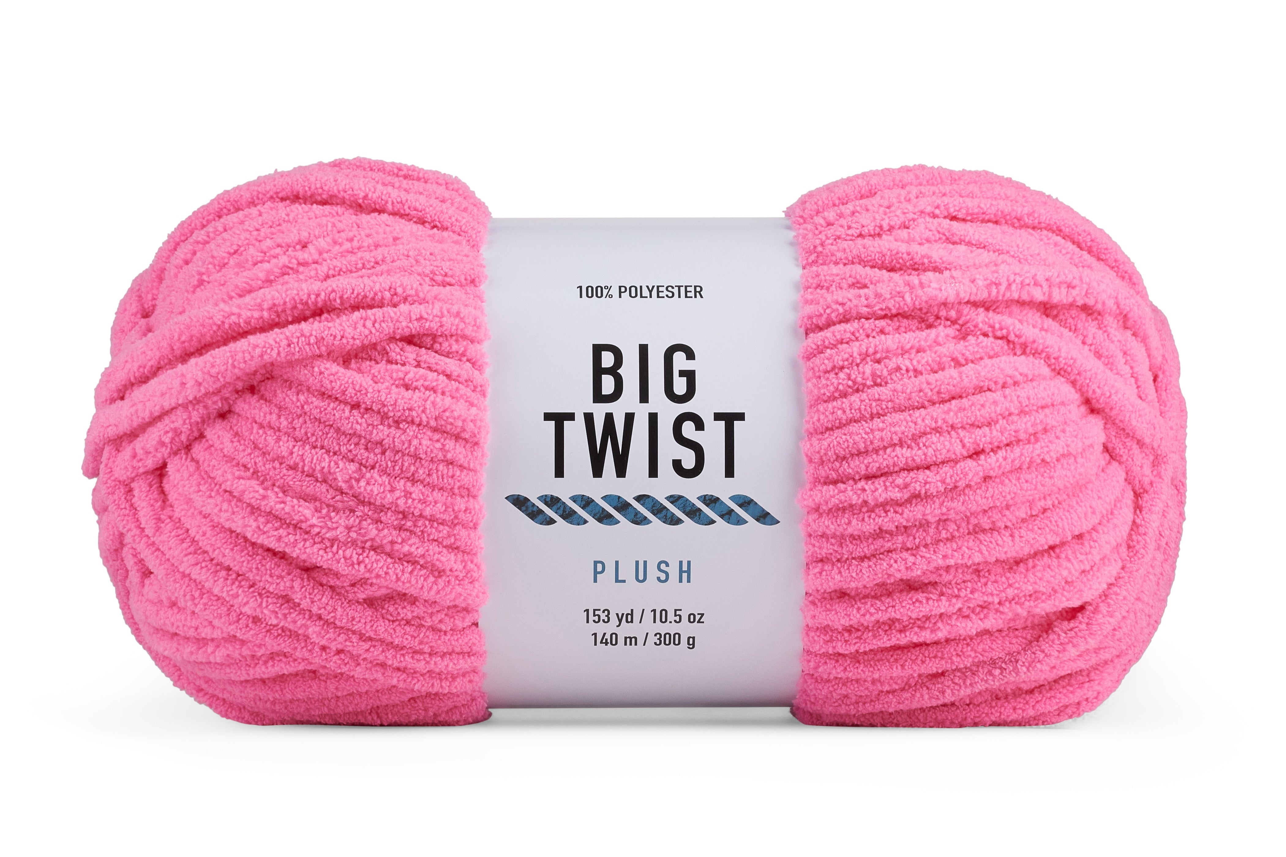 Big Twist Plush 4 Pack Super Bulky Polyester Yarn