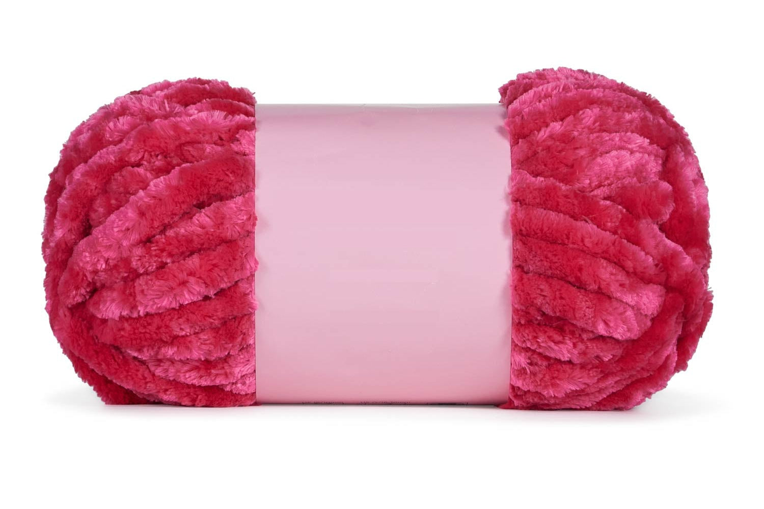 Luxe Velour XL yarn free love bright pink color super soft cozy DIY crafting pillows baby blanket gifts hilo de terciopelo

