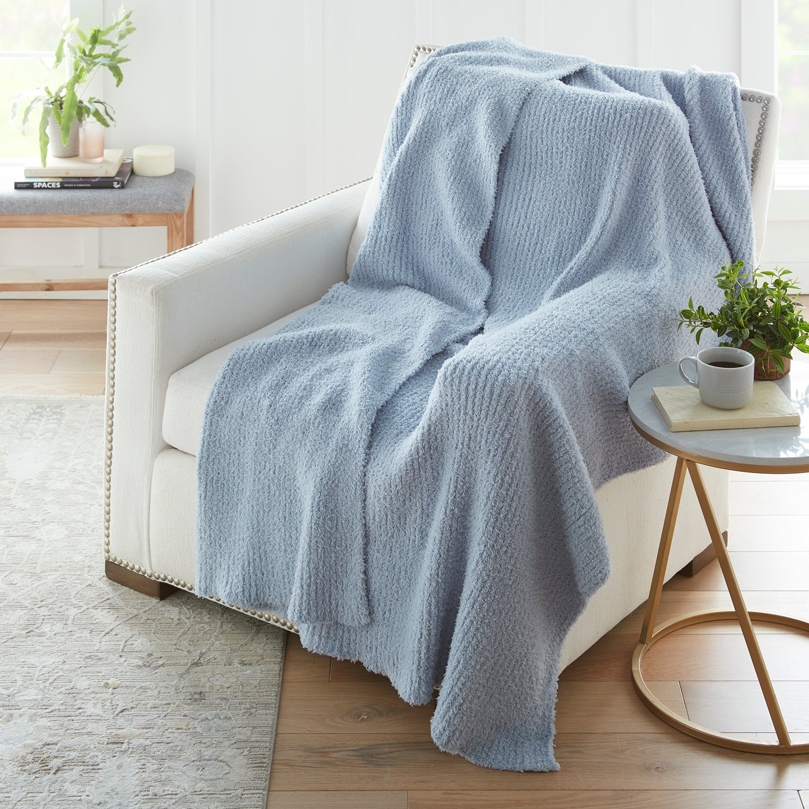 Premier Ribbed Cozy Knit Throw