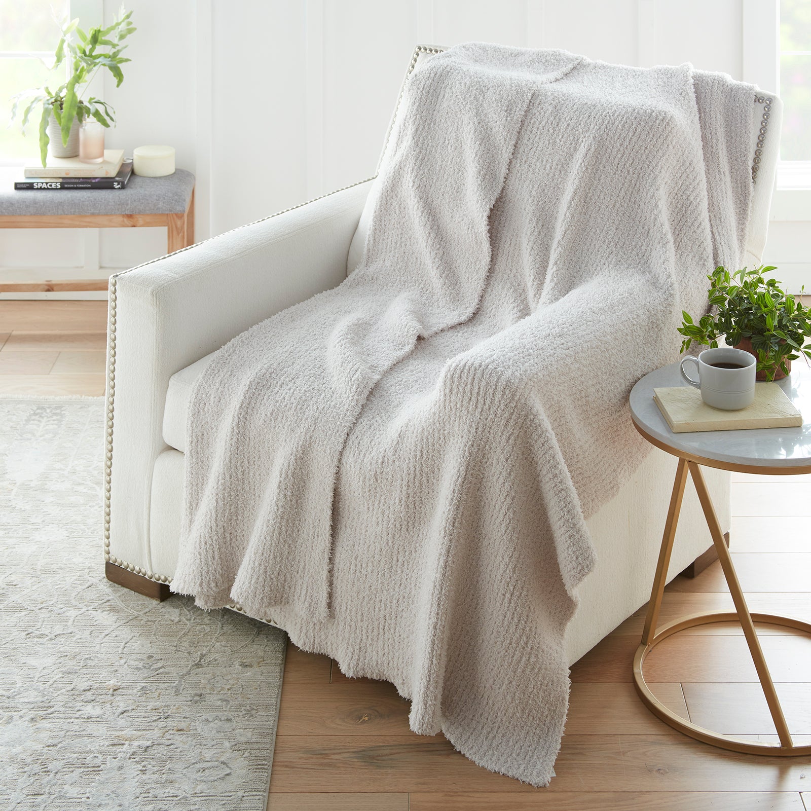Premier Ribbed Cozy Knit Throw