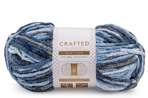  Crafted By Catherine Chunky Heather Solid Yarn - 2 Pack, Aqua,  Gauge 6 Super Bulky