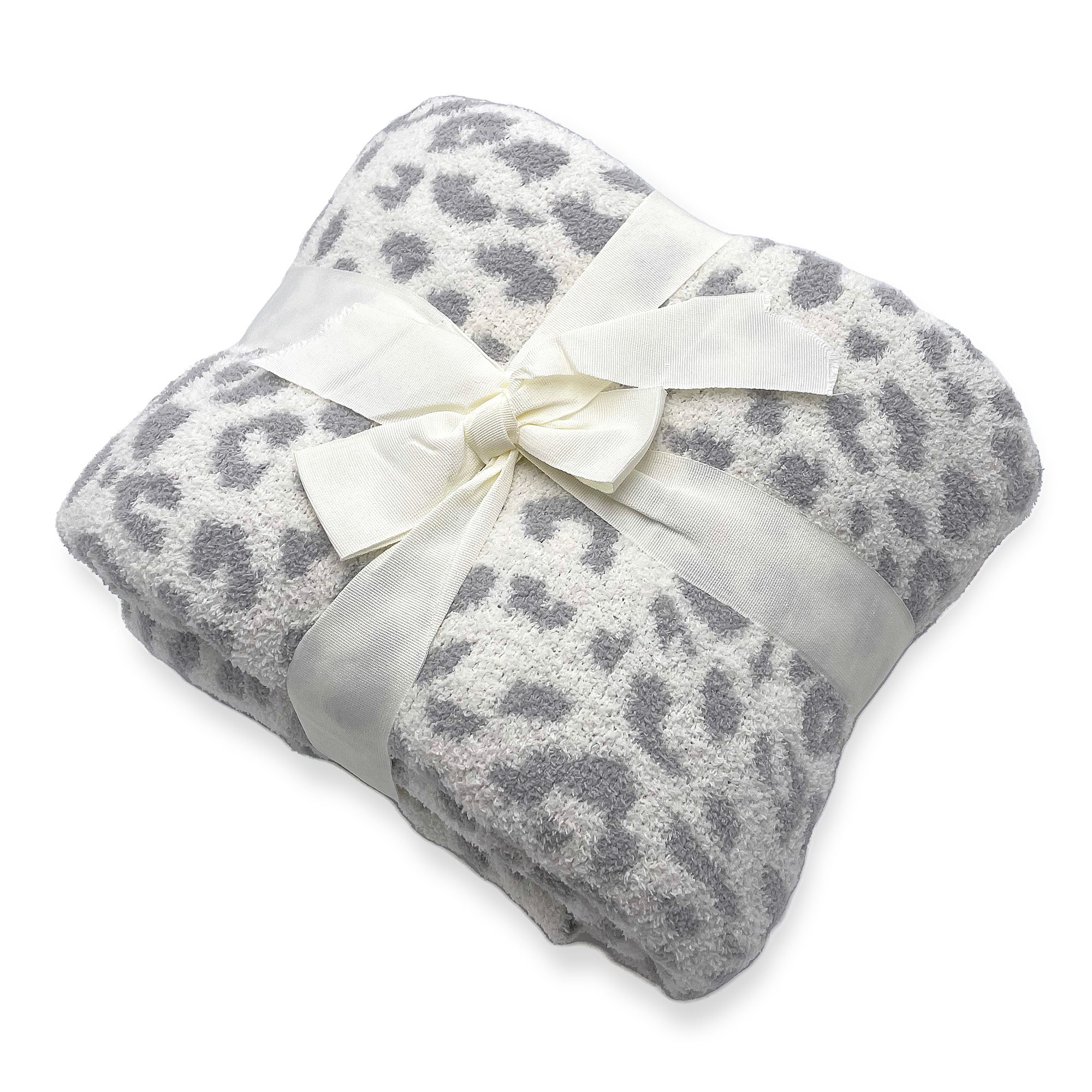 Barefoot dreams grey leopard blanket deals